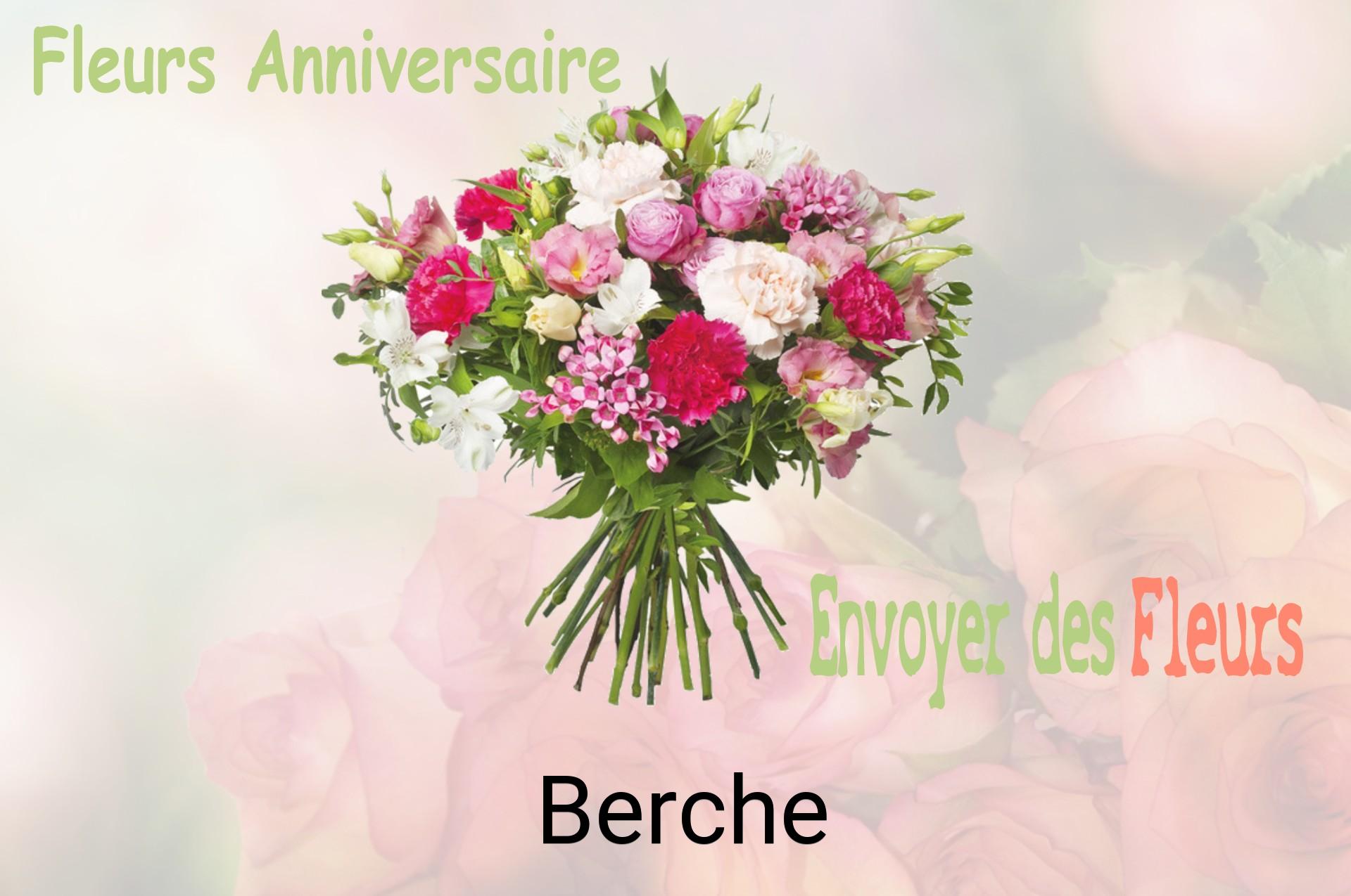 Bouquet de fleurs d’anniversaire livré à Berche
